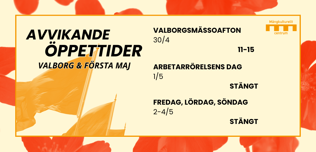 Valborg och Första maj! - MK Centrum