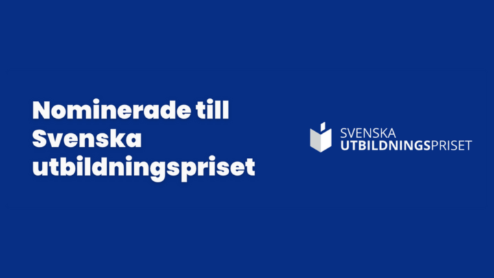 Nominerade till svenska utbildningspriset